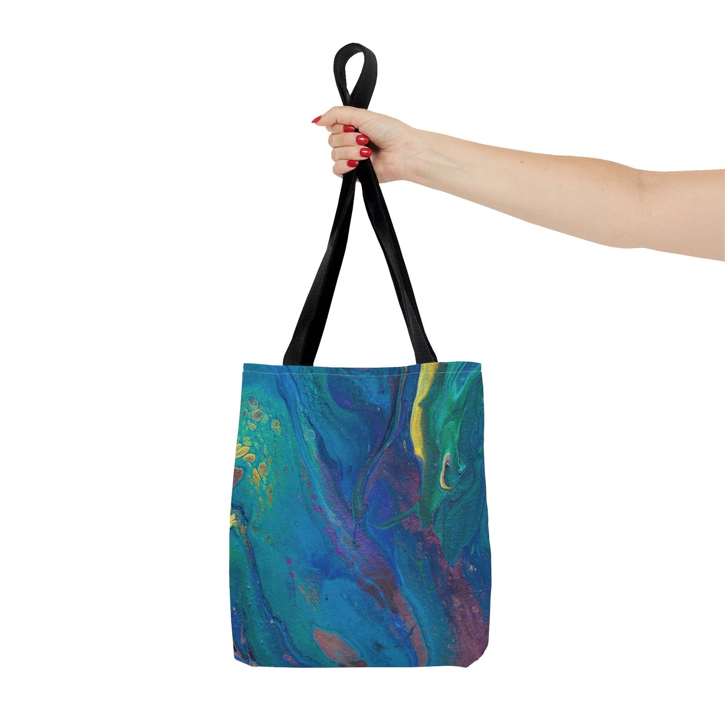 Tote Bag - Peacock Swirls