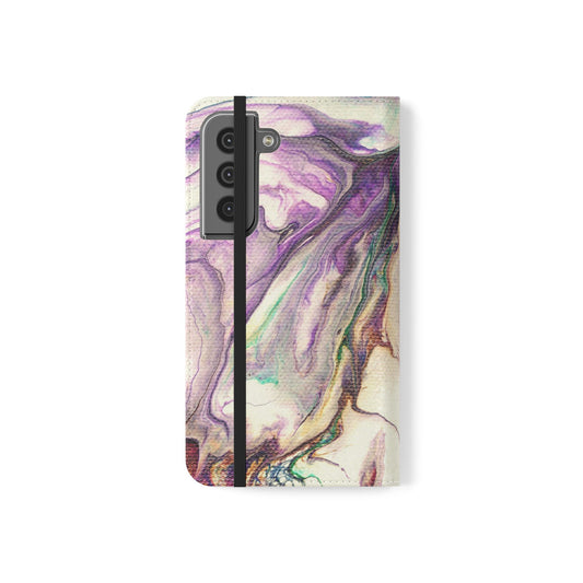 Flip Cases - Warm Marble Swirl