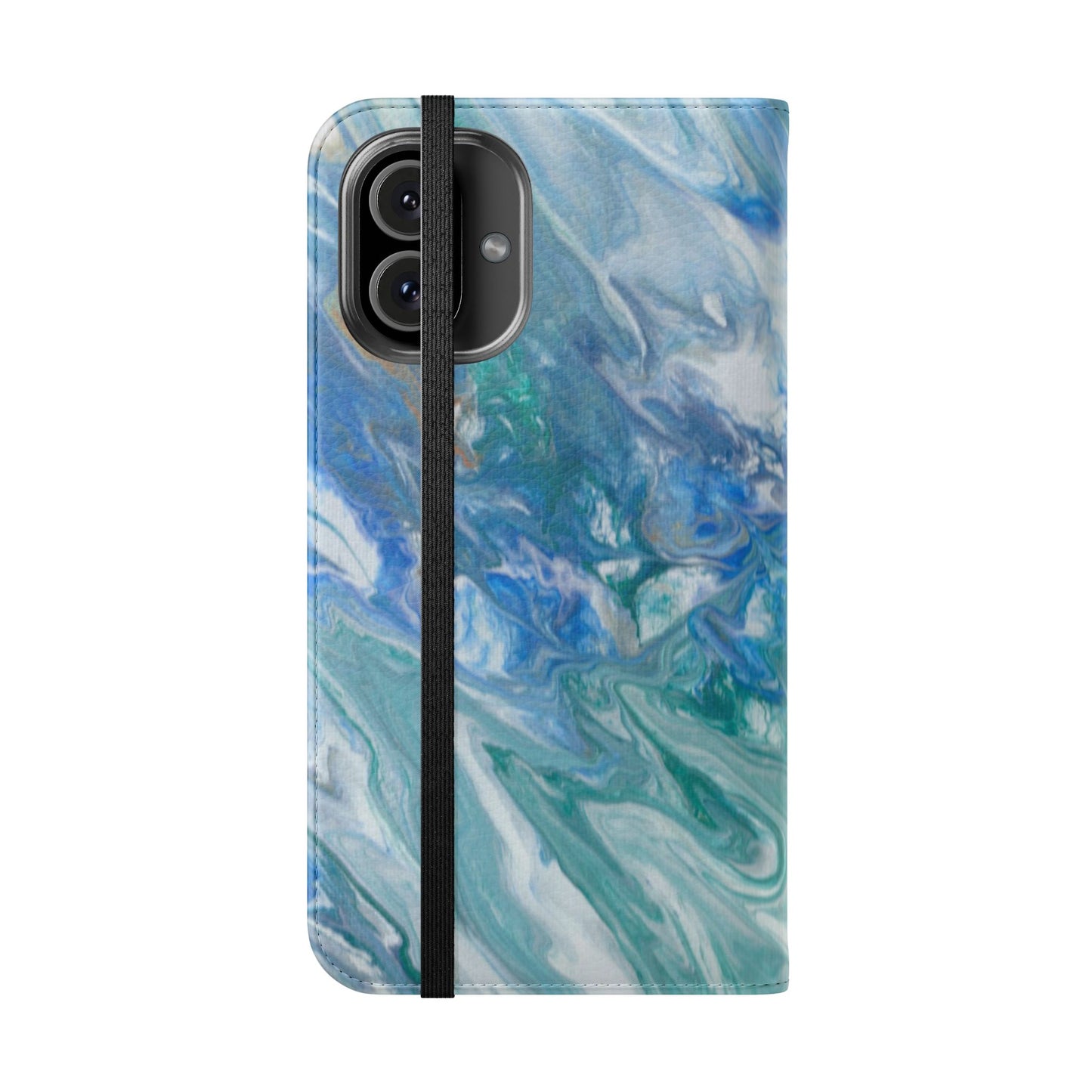 Beach Vibes Flip Phone Case for iPhone 11 – 16 Pro, Samsung 21 – 22 Series