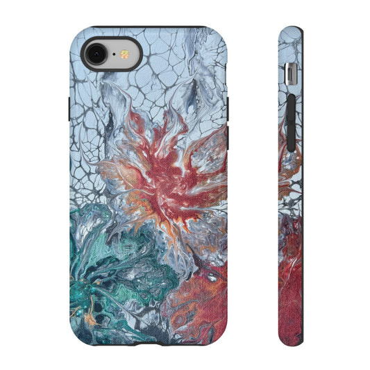 Garden Lace Tough Phone Case for iPhone, Samsung Galaxy, and Google Pixel devices