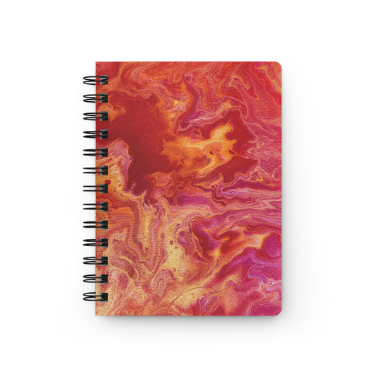 Spiral Bound Journal - Sunset Clouds with Inside Cover Art